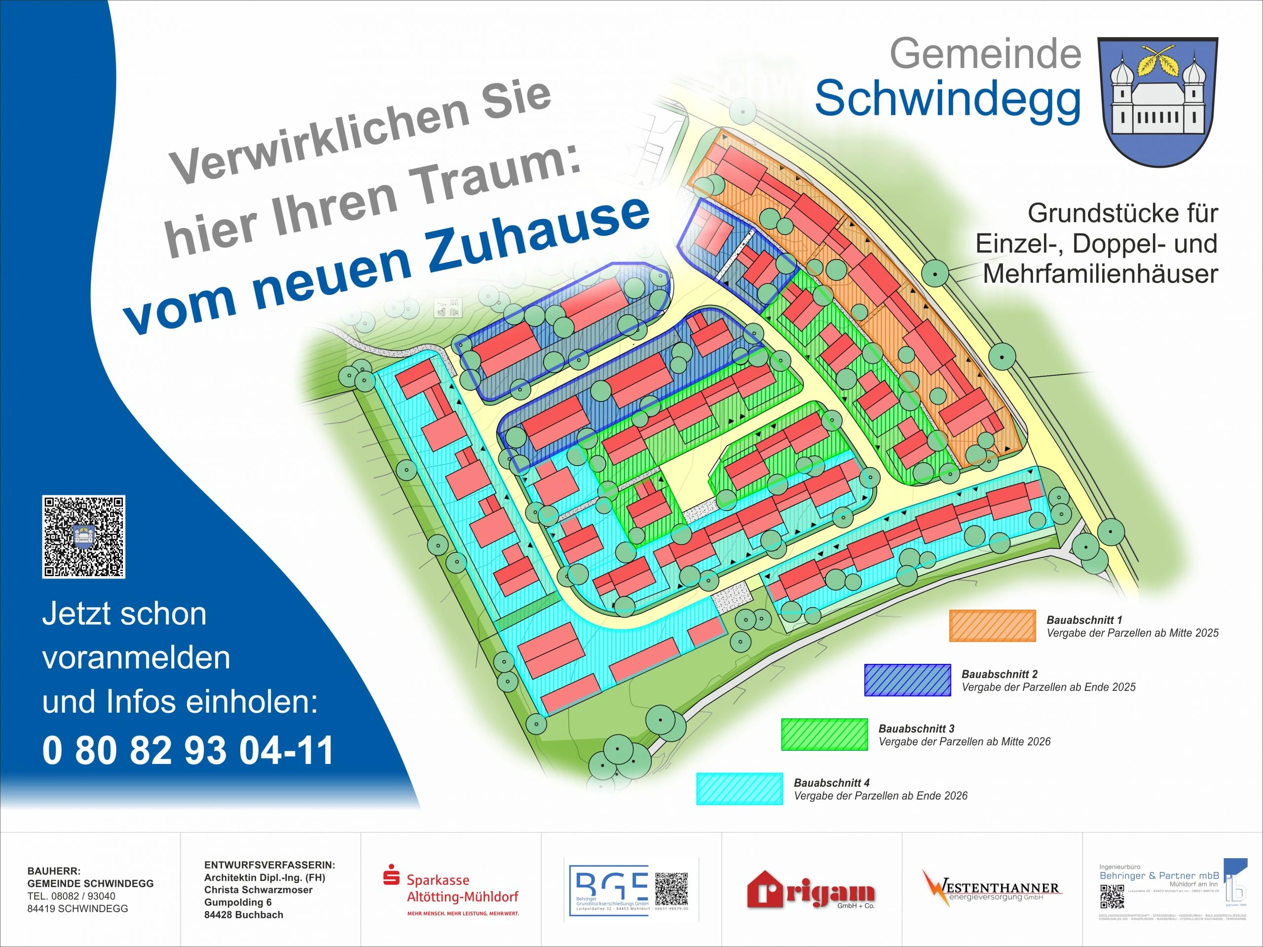 Spatenstich Neubaugebiet Allersheim, Schwindegg
