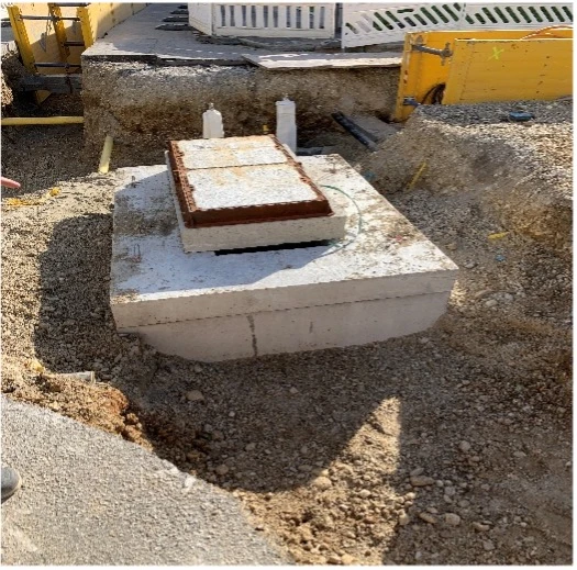 Baustelle Waldkraiburg G 183 Bild 8