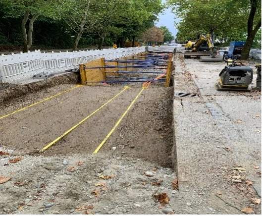 Baustelle Beethovenstraße G 188 Bild 3