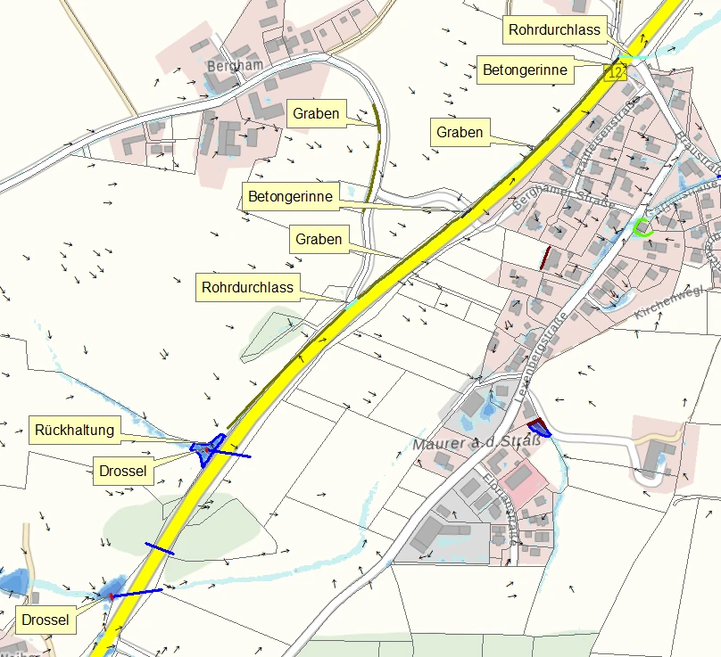 Hochwasserschutz und Sturzflutkonzept Reichertsheim