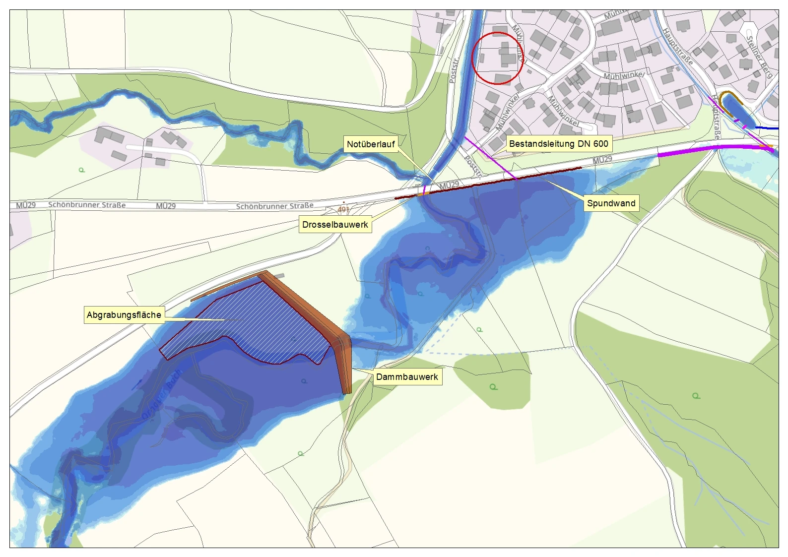 Hochwasserschutzkonzept Oberornau